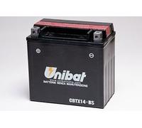 BATTERIA MOTO SCOOTER UNIBAT NO YUASA CBTX14-BS