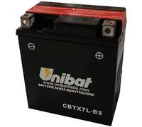 BATTERIA MOTO SCOOTER UNIBAT NO YUASA CBTX7L-BS