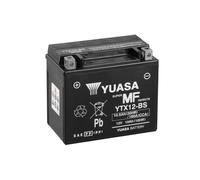 Yuasa YTX12-BS AGM Batteria 12V 10AH - Montaggio Rapido - Moto Scooter quad