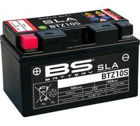Batteria moto SLA BS Battery 300636 BTZ10S AGM, Nero