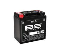 BS Battery Batteria SLA esente da manutenzione abilitata in fabbrica - BTX14
