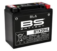 Batteria moto SLA BS Battery 300768 BTX20HL AGM, Nero