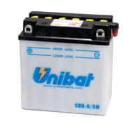 BATTERIA MOTO UNIBAT CB9B=YB9B CB9-B-SM PIAGGIO M.B. VESPA 50 LX E.3 SVIZZERA 50
