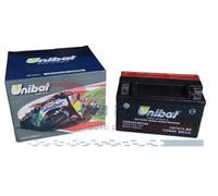 BATTERIA MOTO UNIBAT CBTX7A-BS 6Ah 12V 150x87x94 - COD. YUASA YTX7A-BS, FTX7A-BS
