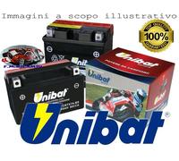 BATTERIA MOTO UNIBAT CBTX7L-BS 6Ah 12V 114x71x131 -COD. YUASA YTX7L-BS, FTX7L-BS