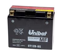 BATTERIA MOTO UNIBAT CT12B-BS=YT12B-BS 11AH PER DUCATI 696 Monster 696 09-10