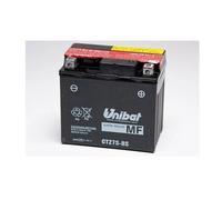 BATTERIA MOTO UNIBAT CTZ7S-BS 6Ah 12V 113x70x105 - COD. YUASA YTZ7S-BS, FTZ7S-BS
