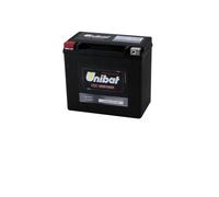 BATTERIA MOTO UNIBAT CX16B 19Ah 435A (SX) AGM SENZA MANUTENZIONE= YUASA YTX16-B