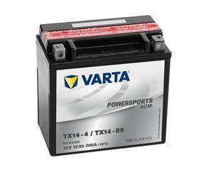 Batteria moto Varta 12Ah 200A 12V Powersports AGM YTX14-BS