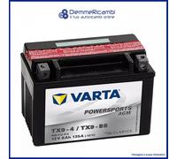 VARTA POWERSPORTS AGM BATTERIA MOTO TX9-BS (TX9-4) 12V 8Ah 135A 152x88x106 mm