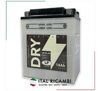 BATTERIA MOTO YB14L A2 12V 14AH PIAGGIO APRILIA BMW SUZUKI YAMAHA
