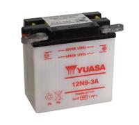 YUASA BATTERIE 12N9-3A aperto senza acido