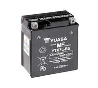 Batteria moto Yuasa YTX7L-BS - Senza manutenzione - 12 V 6 Ah - Dimensioni: 114 x 71 x 131 mm compatibile con YAMAHA XTZ250 250 2007-