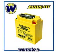 Batteria Motobatt MB9U Sigillata 12V 11Ah Honda XL R 200 1985 1991
