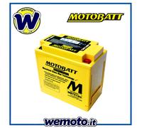 Batteria Motobatt MBTX12U Sigillata per Suzuki Quad LT-V700F Twin Peaks 4x4 2002