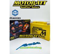 BATTERIA MOTOBATT MBTX9U PRECARICATA SIGILLATA PIAGGIO ZIP 50 4T 2012-2013-2014