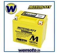 Batteria Motobatt MBTZ7S Sigillata 12V 6,5 Ah Honda CBR R 125 2007