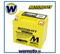 Batteria Motobatt MBTZ7S Sigillata 12V 6,5 Ah Keeway Matrix 50 2006 2008