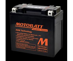 Batteria MotoBatt MBYZ16HD 12V 16,5Ah - Precaricata e sigillata MOTOBATT