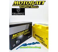 BATTERIA MOTOBATT MTX7A GEL PRECARICATA SIGILLATA PEUGEOT TWEET 200i 2023-2024
