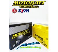 BATTERIA MOTOBATT MTX7A GEL PRECARICATA SIGILLATA SYM SYMPHONY 50 ST 2017-2018