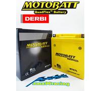 BATTERIA MOTOBATT MTX7L GEL PRECARICATA SIGILLATA DERBI SENDA 125 R DRD 2016
