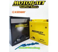 BATTERIA MOTOBATT MTX7L GEL PRECARICATA SIGILLATA KEEWAY RKF 125 2018-2019-2020