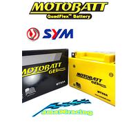 BATTERIA MOTOBATT MTX9A GEL SIGILLATA SYM HD2 200 2011-2012-2013-2014-2015