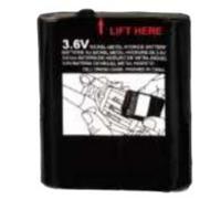 Batteria Motorola 59PMNN4477 per Talkabout T62 T82 T92 H2O 800 mAh NiMH Nero