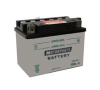 BATTERIA MOTORPARTS-MINARELLI COMPLETA SPECIFICA MOTO SCOOTER YB4L-B 12V 4 AH COMPATIBILE CON APRILIA RED ROSE 50 2T 89 > 92