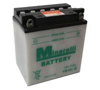 BATTERIA MOTORPARTS MINARELLI YB10L-B 12V 11AH COMPATIBILE CON PIAGGIO X8 125 2004-2004 STANDARD MOTO SCOOTER