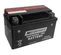 BATTERIA MOTORPARTS MINARELLI YTX7A-BS 12V 6AH COMPATIBILE CON KYMCO SUPER 8 4T 50 2009-2009 AGM SENZA MANUTENZIONE MOTO SCOOTER
