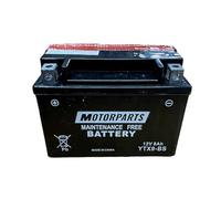 BATTERIA MOTORPARTS MINARELLI YTX9-BS 12V 8AH COMPATIBILE CON HONDA NX 650 DOMINATOR 650 1995 > 1995 SENZA MANUTENZIONE COMPLETA MOTO SCOOTER SPECIFICA