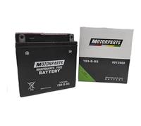 BATTERIA MOTORPARTS YB9-B-BS YB9-B 12V 9AH COMPATIBILE CON PIAGGIO APE FL3 EUROPA 50 1996/1999 AGM SENZA MANUTENZIONE COMPLETA SPECIFICA MOTO SCOOTER