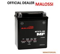 BATTERIA MTX7LBS MALOSSI APRILIA SR Compact GT 200 2021-2024 12V6AH YTX7LBS