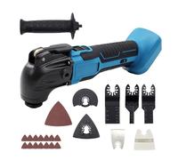 Batteria multifunzione compatibile con Makita 18 V, strumento oscillante a 6 velocità e motore senza spazzole, smerigliatrice e raschietto, strumento multifunzione - senza batteria