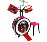 Batteria Musicale Lady Bug Plastica