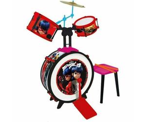 Batteria Musicale Lady Bug Plastica