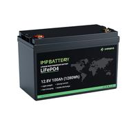 Batteria nautica IMPROVE 100Ah 12.8V LiFePO4 - varianta: con caricabatterie 10A