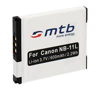 Batteria NB-11L per Canon PowerShot A2300, A2400 IS, A2500, A2600, A3400...Ixus 125 HS, 127...+ vedi lista!