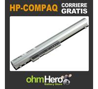 Batteria NERA 10.8-11.1 V 2200 mAh per hp-compaq Pavilion 15