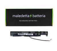 Batteria NERA 10.8-11.1 V 2600 mAh per ibm-lenovo IdeaPad 100-15