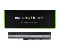 Batteria NERA 10.8-11.1 V 5200 mAh per asus X52N
