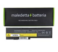 Batteria NERA 10.8-11.1 V 5200 mAh per Ibm-lenovo ThinkPad X201s