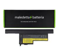 Batteria NERA per Ibm-Lenovo ThinkPad X61s 7669