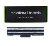 Batteria NERA SENZA CD per sony Vaio VGN-CS25 Serie