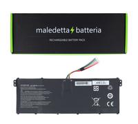 Batteria Nero 11,4 V 2750 mAh per Acer Gateway NE512