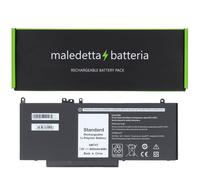 Batteria Nero 7,6 V 6000 mAh SOSTITUTIVA Dell 8V5GX, F5WW5, FDX0T, G5M10,