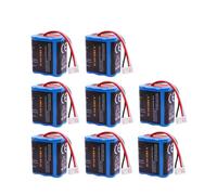 Batteria NI-MH da 7,2 V 5400 mAh, compatibile con iRobot, compatibile con Braava, 380T 380 390T Mint 5200 5200B 5200C, parti for aspirapolvere(8pcs)