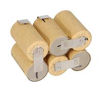 Batteria NiMH 7,2 V 2000 mAh da montare autonomamente, adatta per Black & Decker Dustbuster DV7205N H2 7,2 V